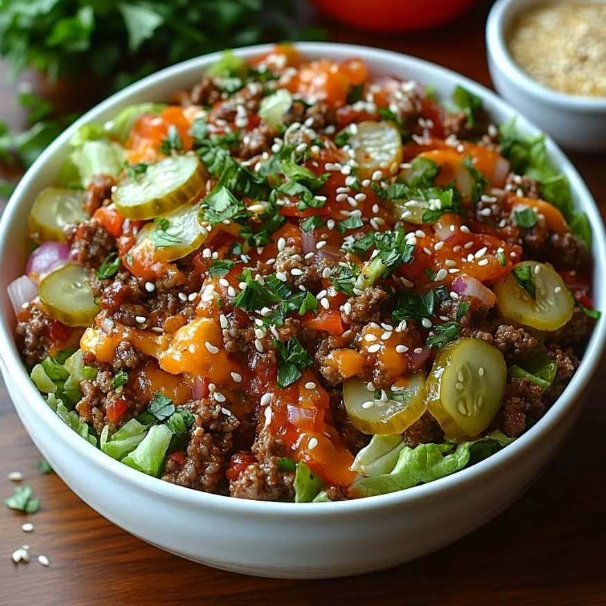 Big Mac Salad: Your Healthy Craving Solution!
