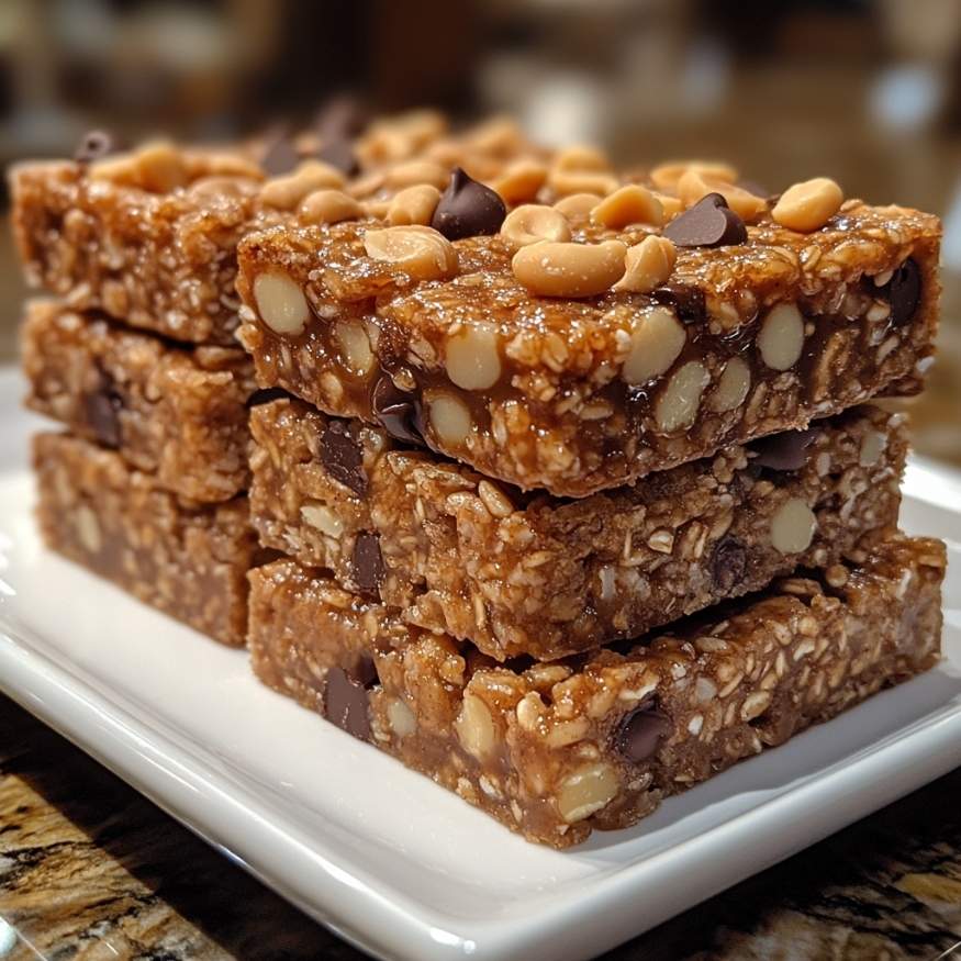 Chewy Homemade Granola Bars