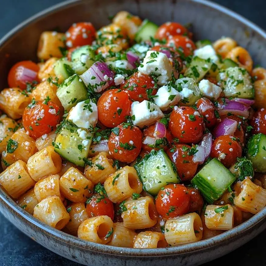 Healthy Cucumber Pasta Salad: Fresh & Easy Recipe!