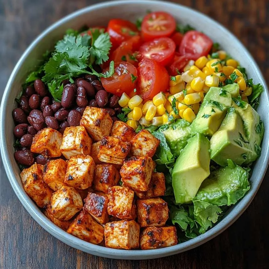 Quick Southwest Chicken Salad Recipe