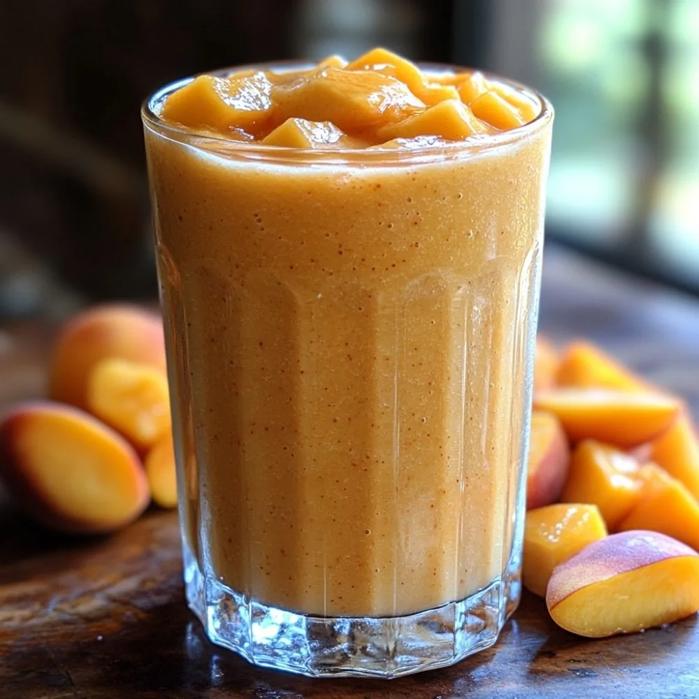 Summer Peach Smoothie: Taste Paradise Now!