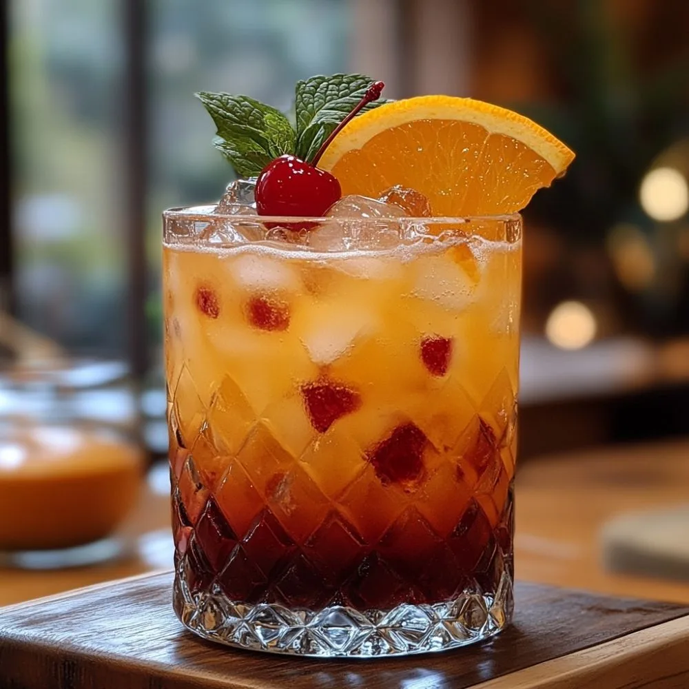 Tropical Sunset Mocktail: Sip Paradise Now!