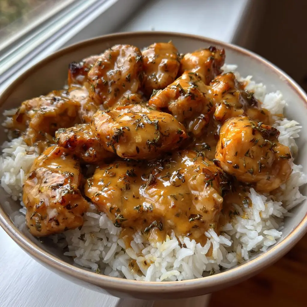 Coconut Chicken Rice Bowl in 20 Minutes: Easy & Fast!