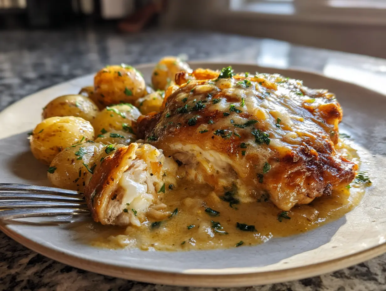 Crockpot Chicken and Potatoes: Easy Meal!