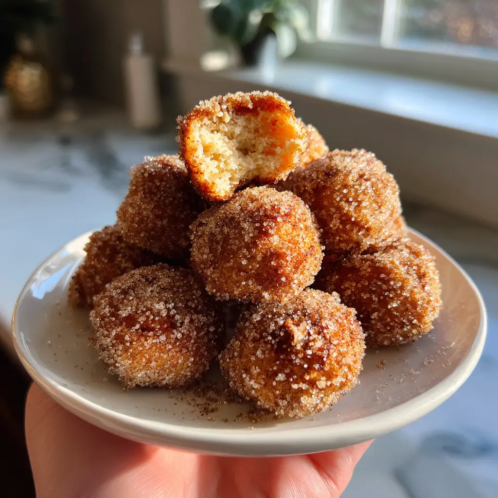 Healthy Air Fryer Churro Bites: Guilt-Free Sweetness!