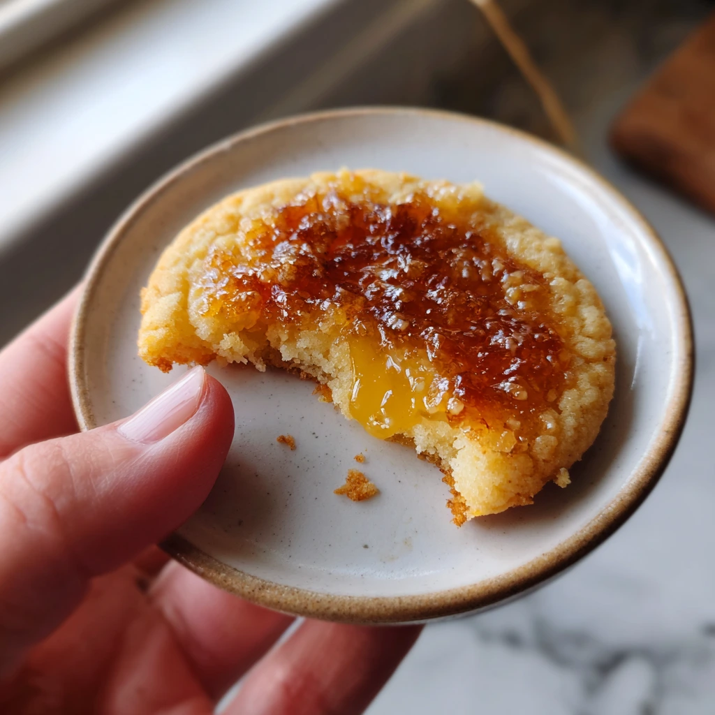 Lemon Curd Crème Brûlée Cookies: An Irresistibly Delicious Sweet Revelation