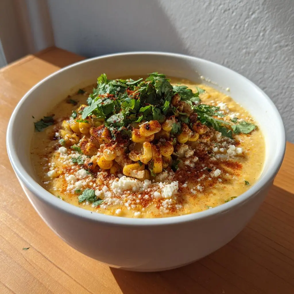 Irresistible Mexican Street Corn Soup – Bold & Flavor-Packed Comfort