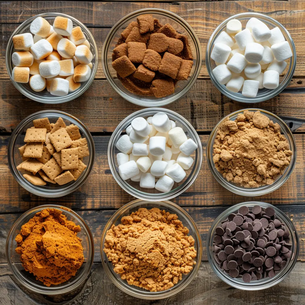 Pumpkin S'mores Cookies