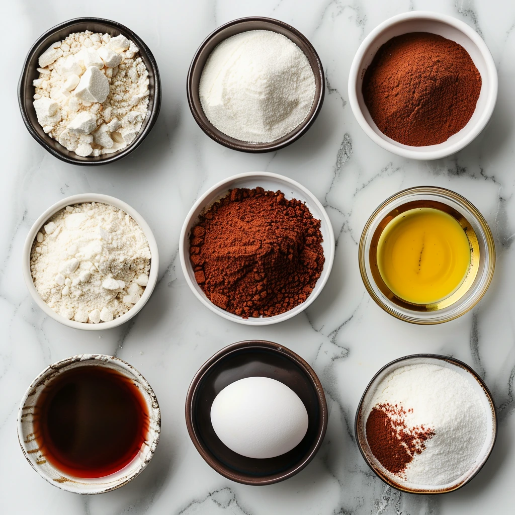 Red Velvet Marble Waffles