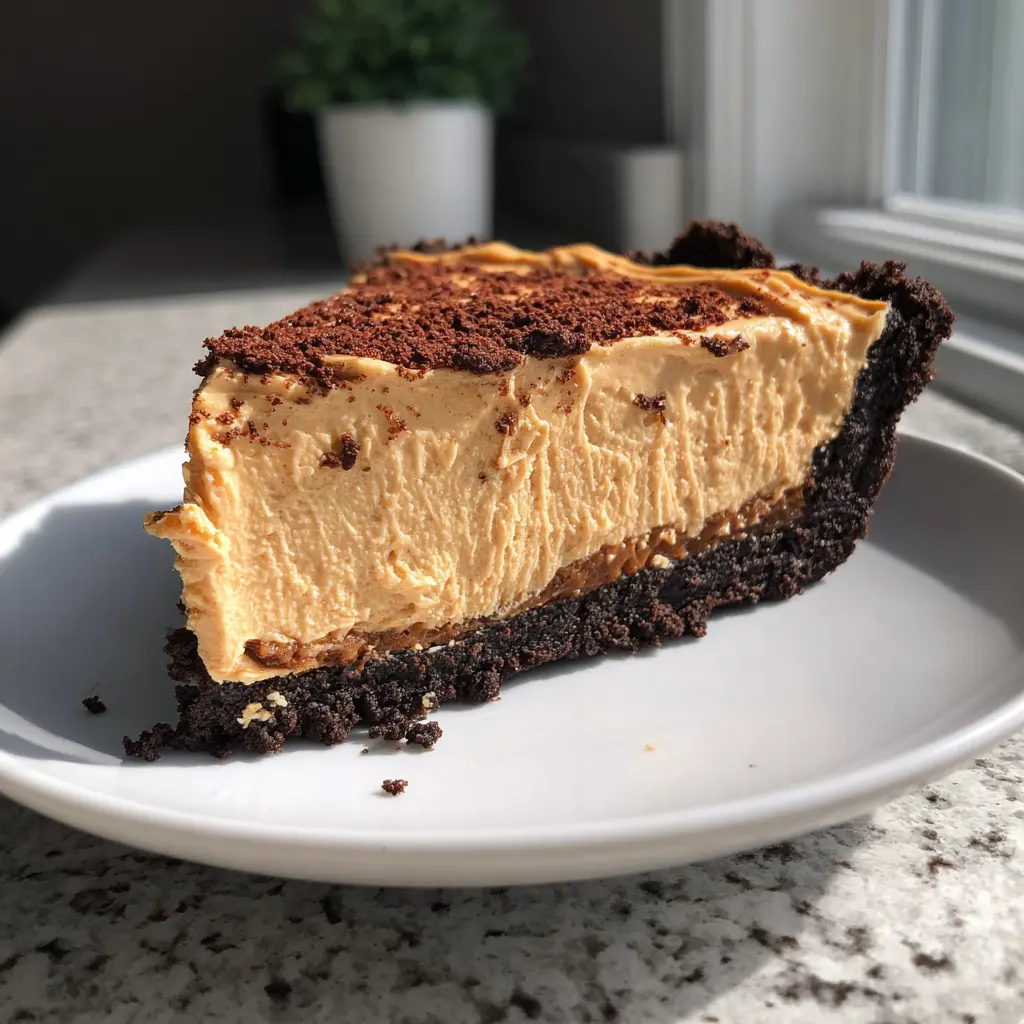 Vegan No-Bake Peanut Butter Pie: Your Easy Dessert!