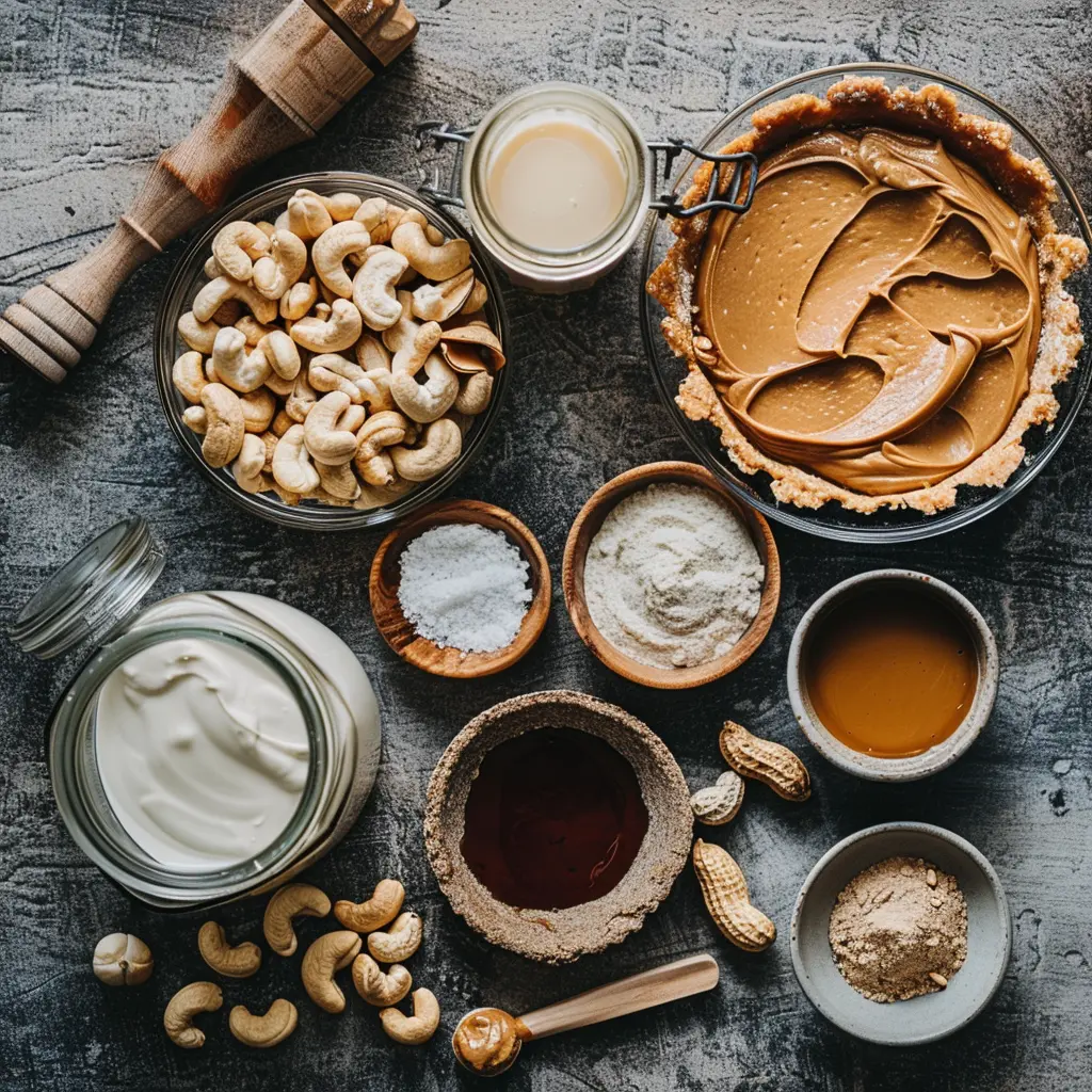 Vegan No-Bake Peanut Butter Pie