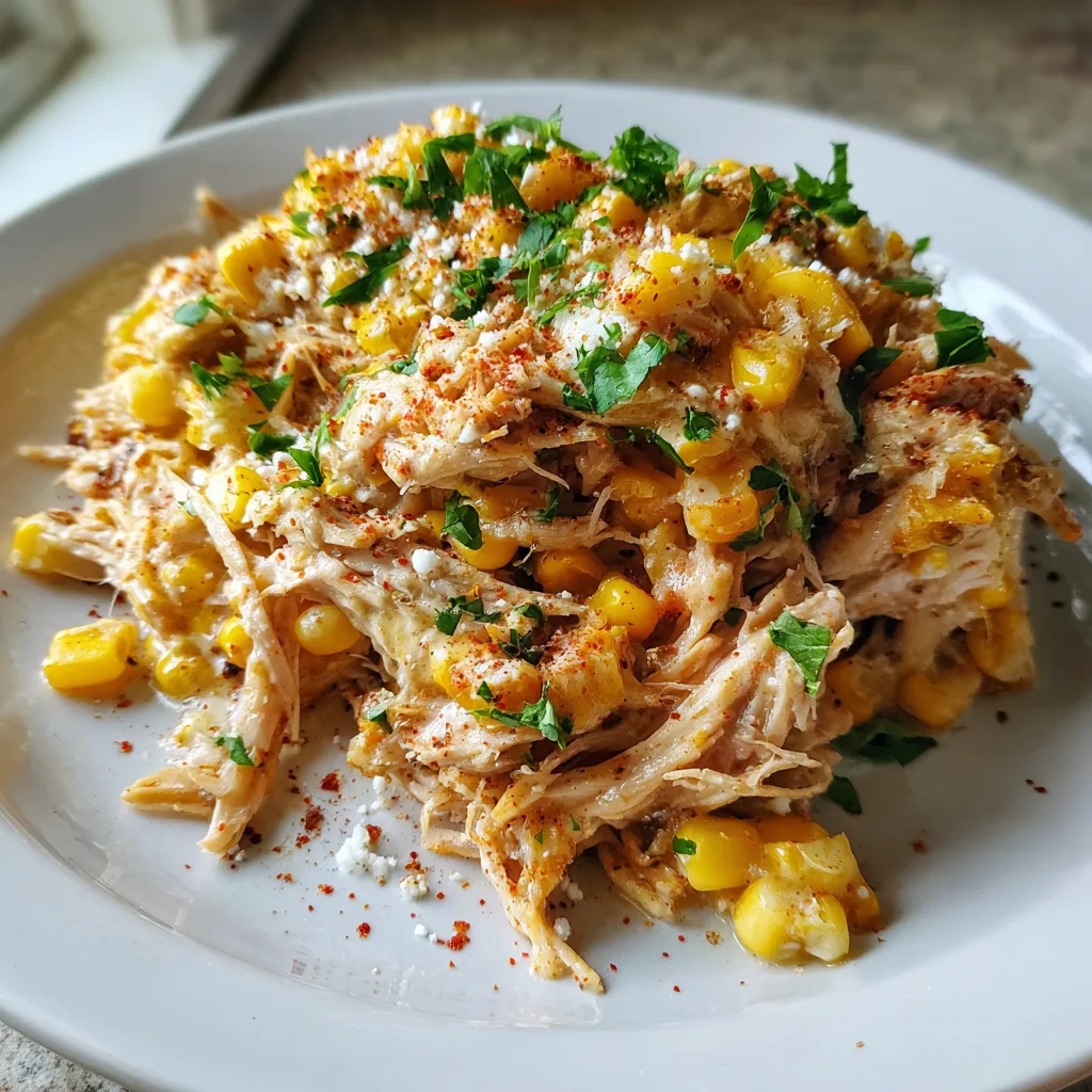 Slow Cooker Street Corn Chicken: Your Next Unforgettable Meal!