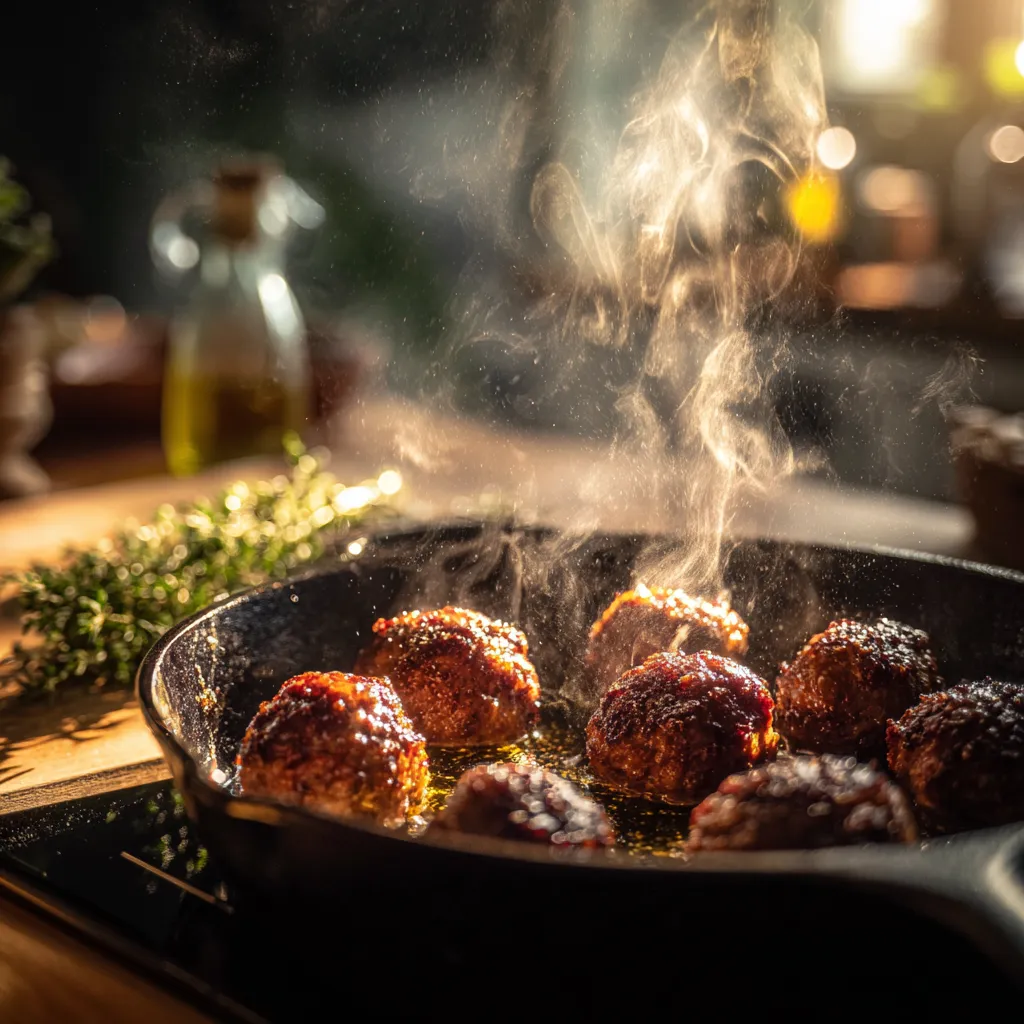 Apple and Sage Turkey Meatballs