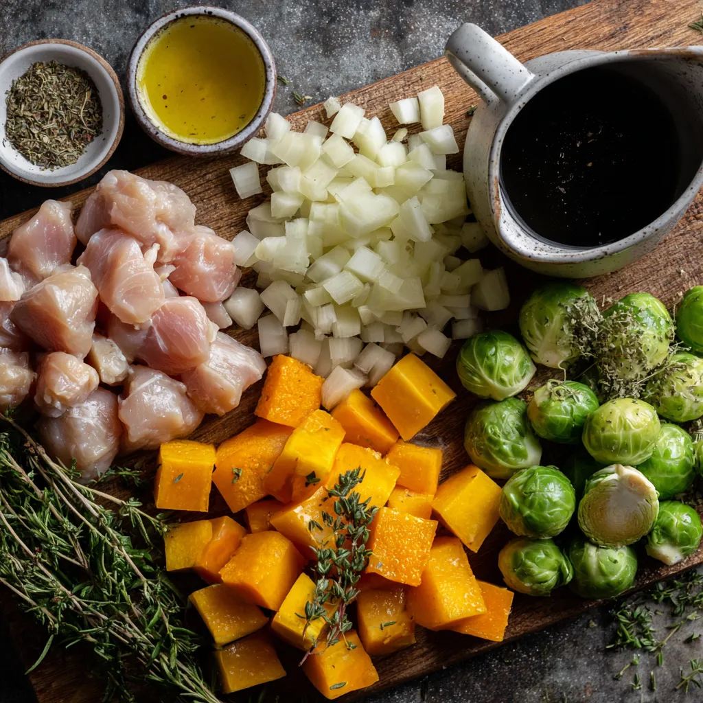 Autumn Harvest Chicken Skillet