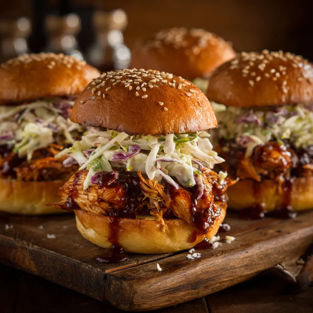 BBQ Chicken Sliders