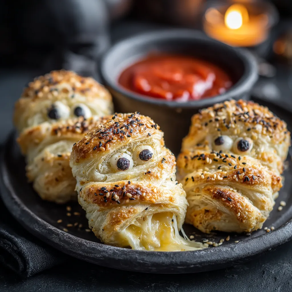 Baked Cheese Mummies