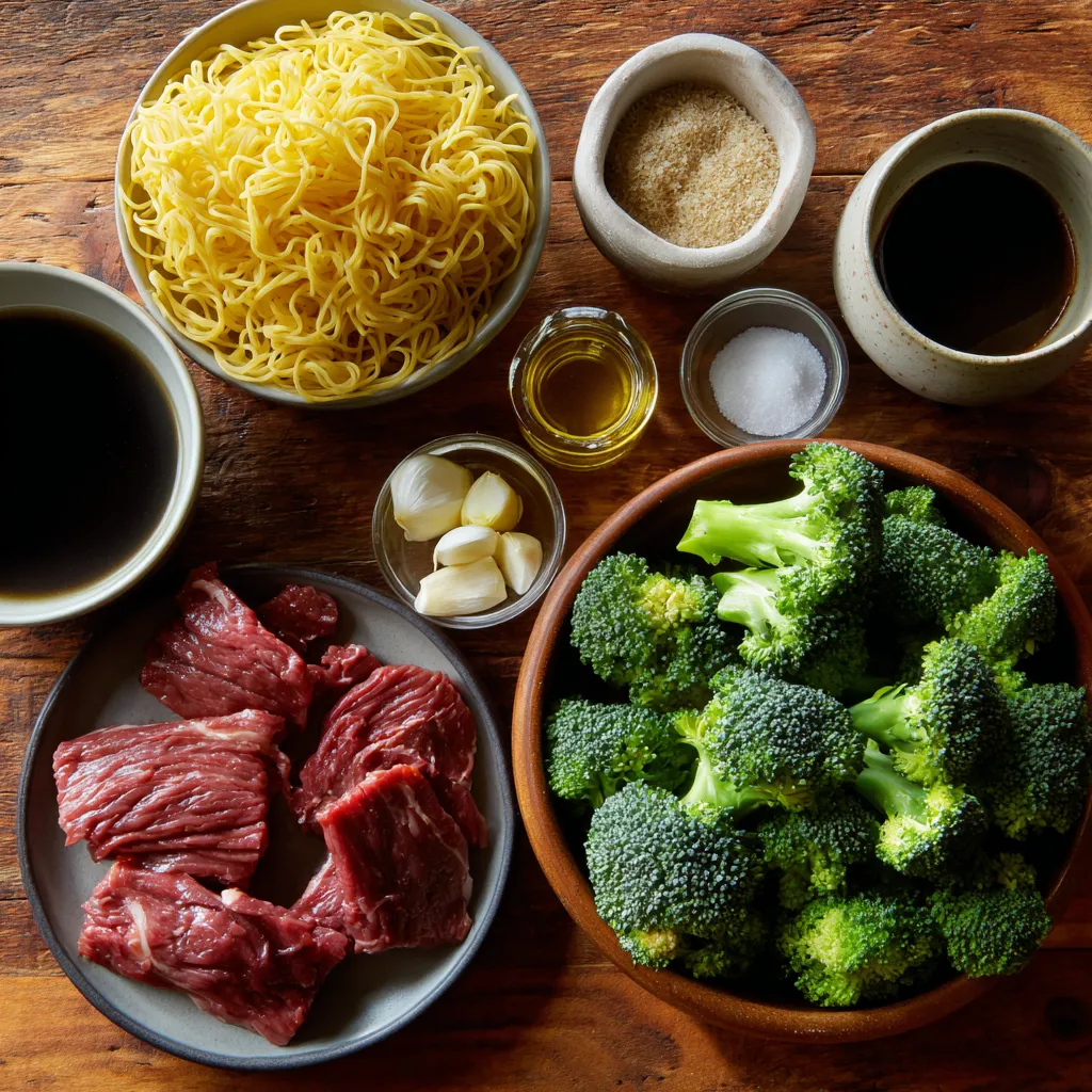 Beef and Broccoli Noodles