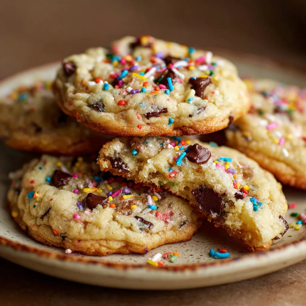 Cake Batter Chocolate Chip Cookies: Make Yours Delicious!