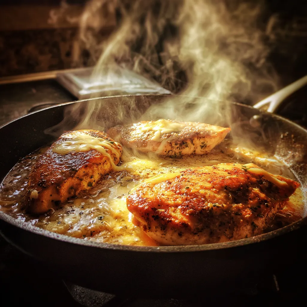 Cheesy Garlic Chicken