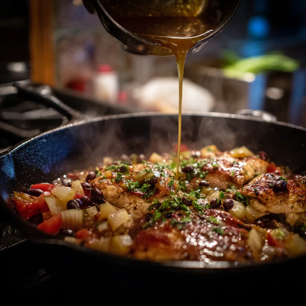 Chicken Enchilada Skillet