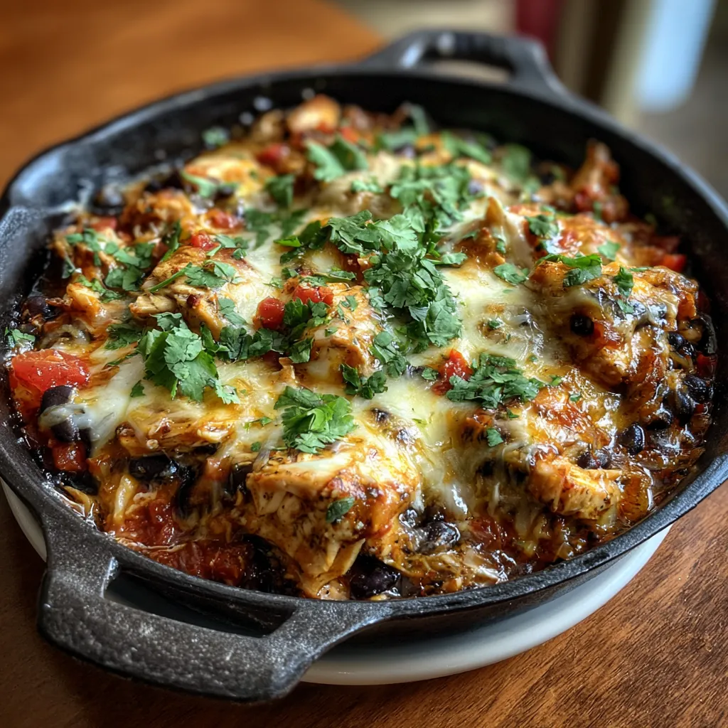 Chicken Enchilada Skillet: Easy Dinner Revealed!
