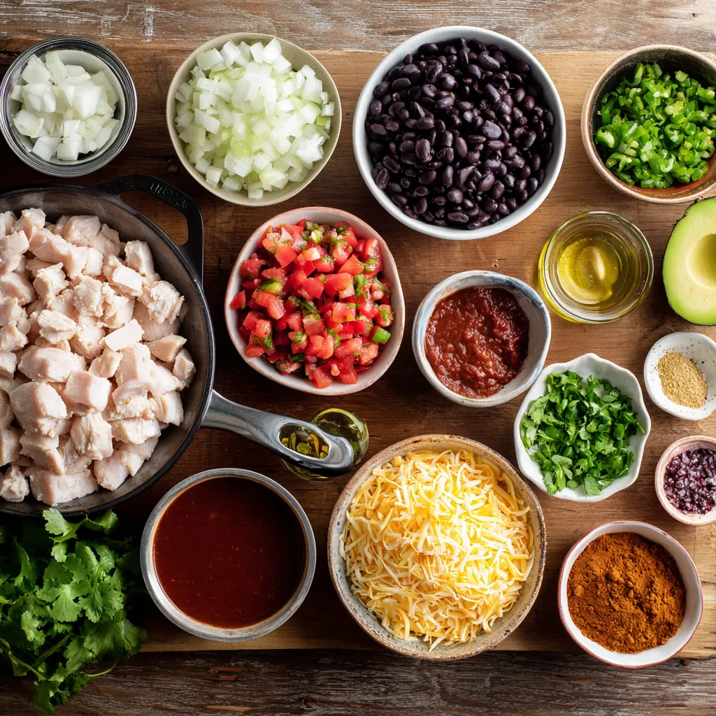 Chicken Enchilada Skillet