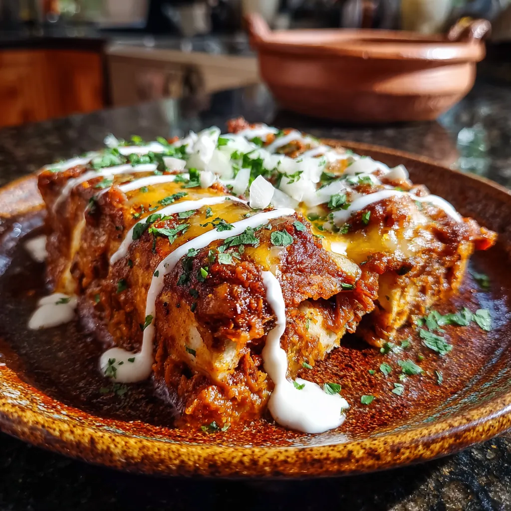Chimayo Red Chile Enchilada: Taste the Magic!