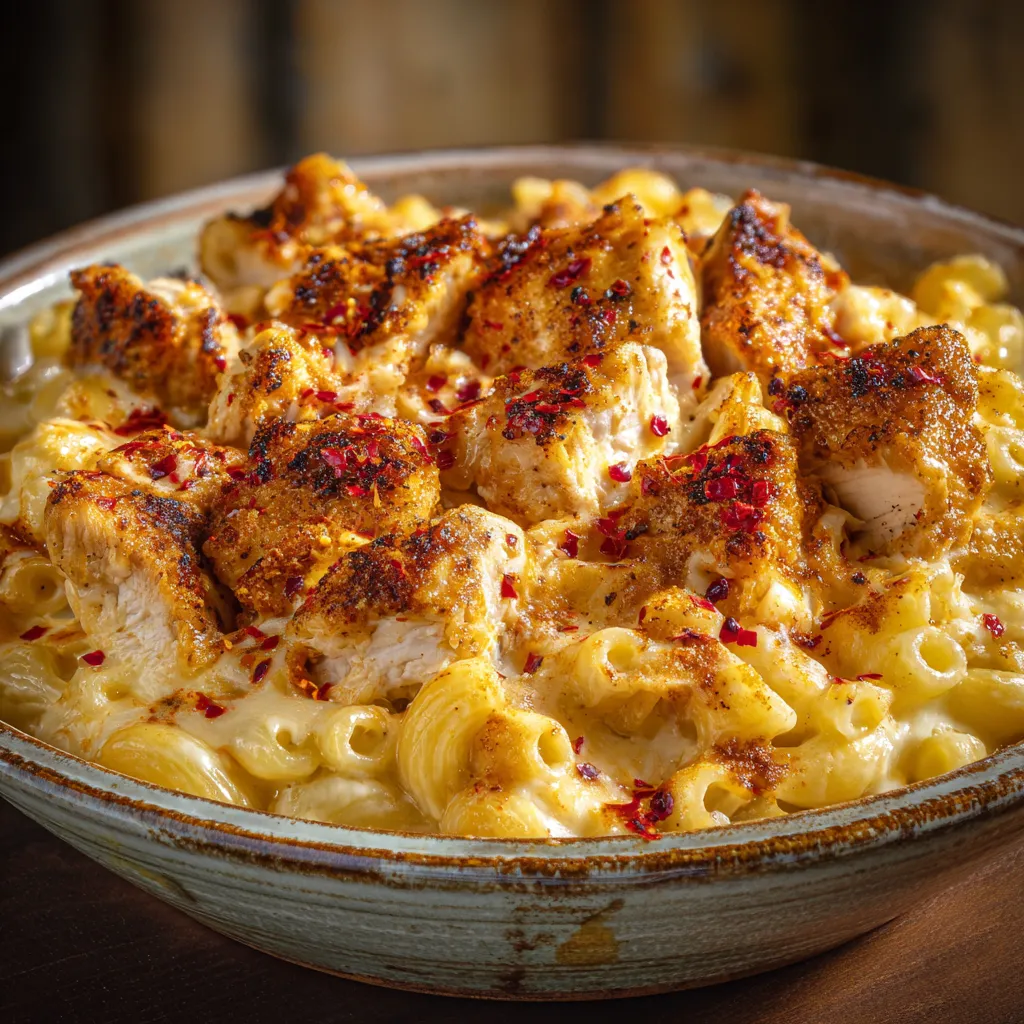 Irresistible Copycat Applebees Honey Pepper Chicken Mac and Cheese Recipe You’ll Love