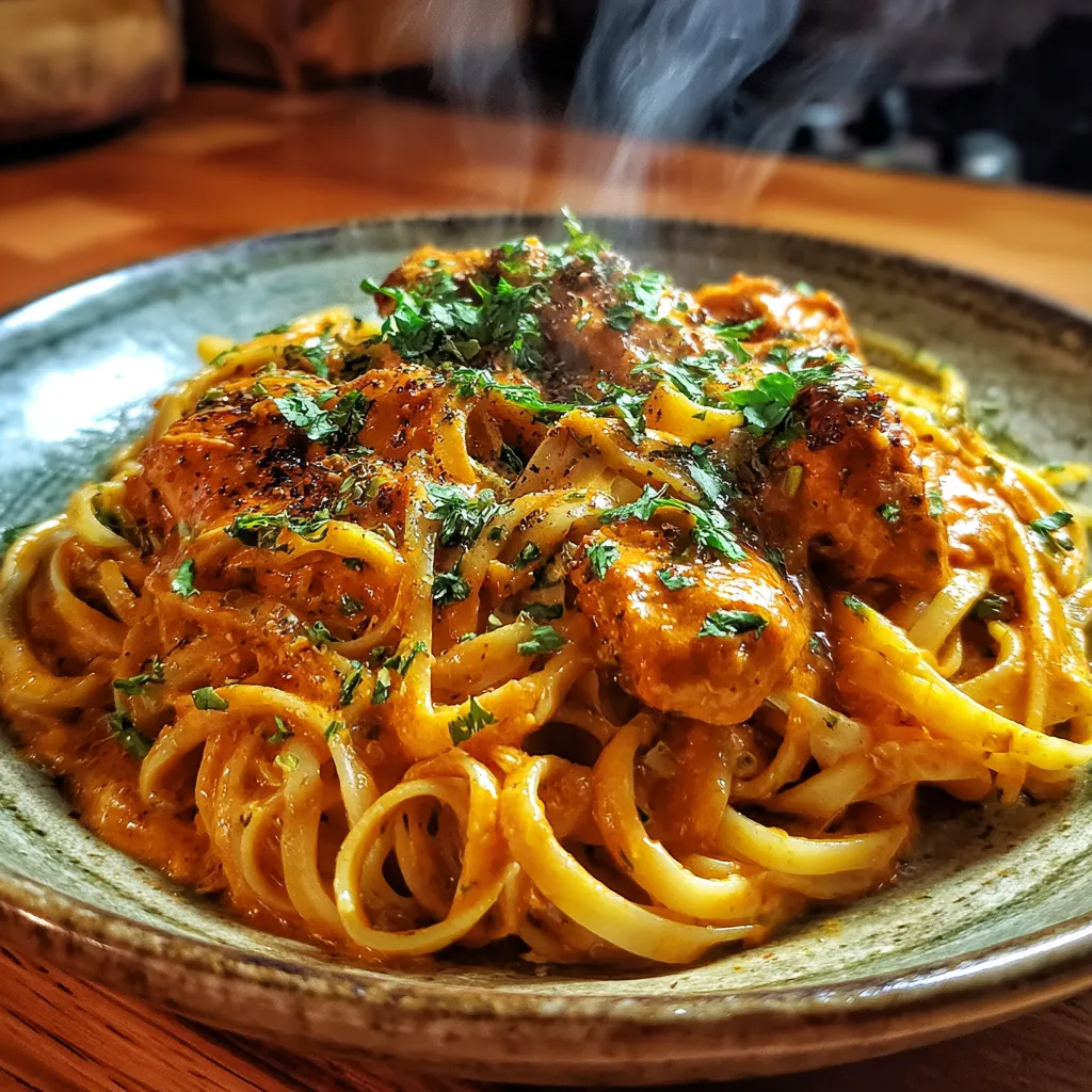 Cowboy Butter Chicken Linguine