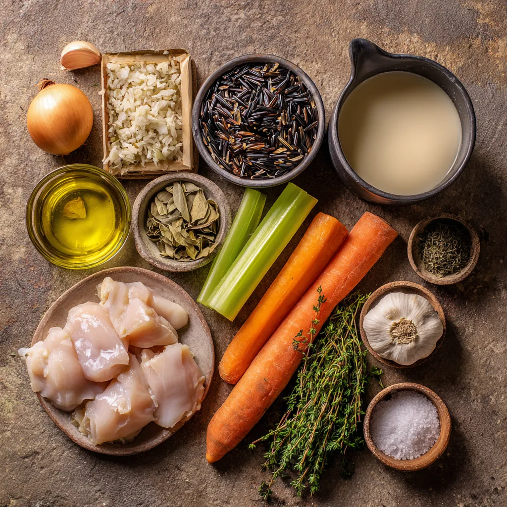 Cozy Autumn Wild Rice Soup