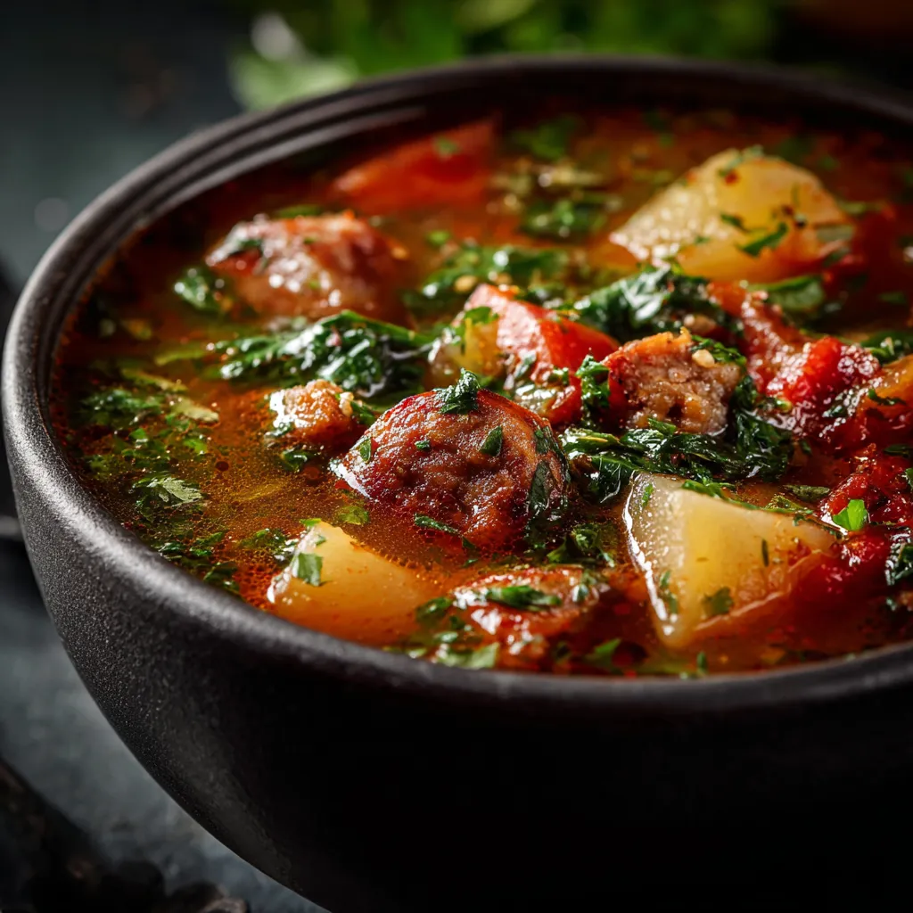 Cozy Italian Sausage and Potato Soup