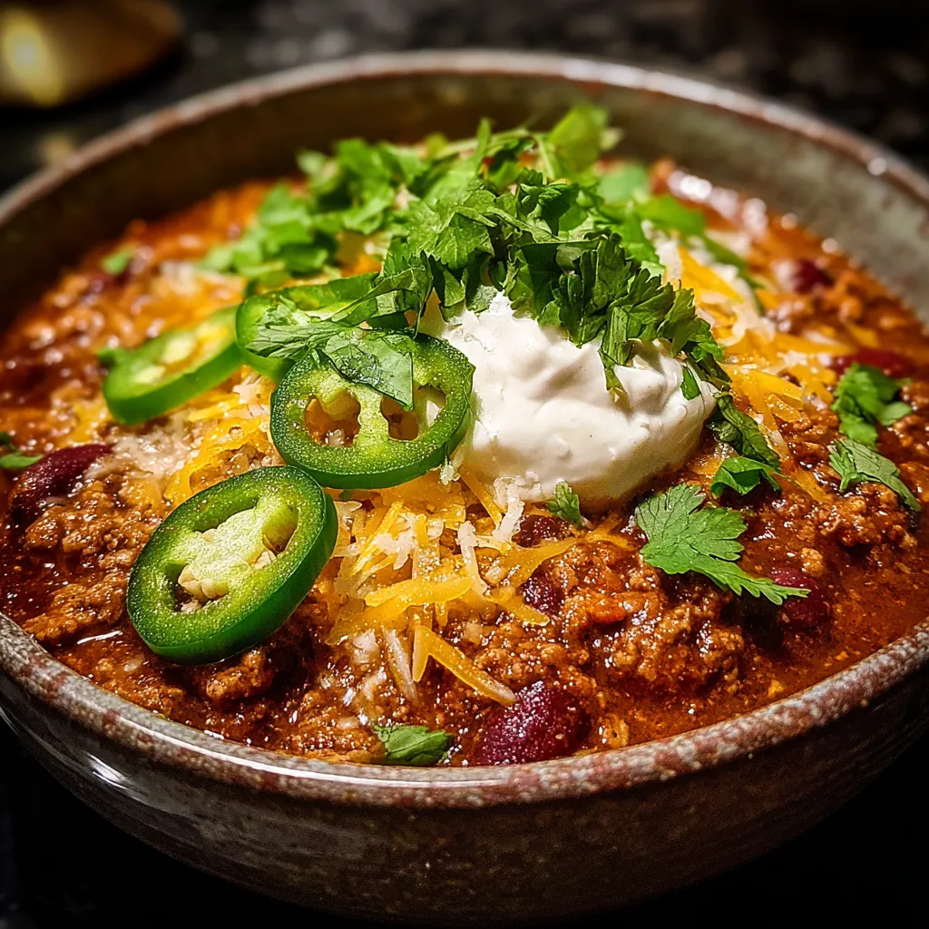 Cozy Pumpkin Chili