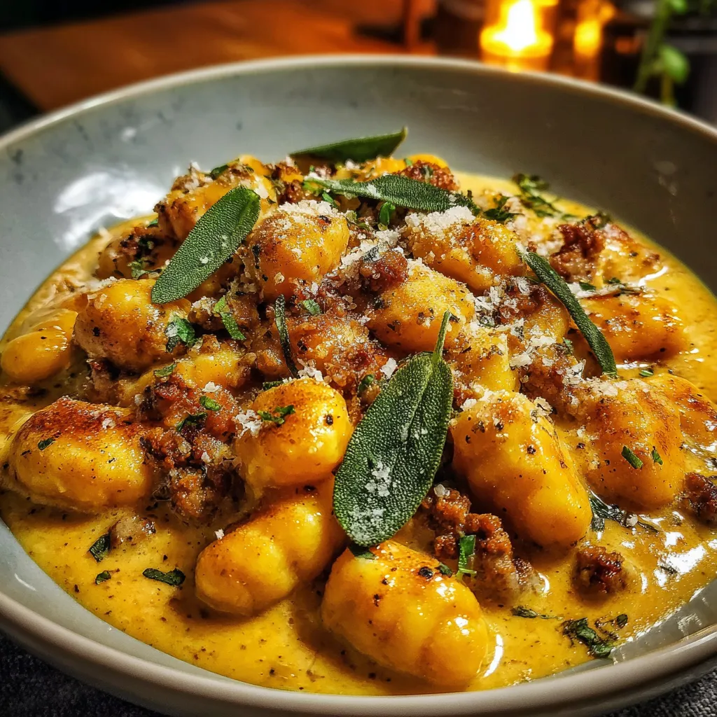 Creamy Butternut Squash Gnocchi with Sausage Recipe Revealed!