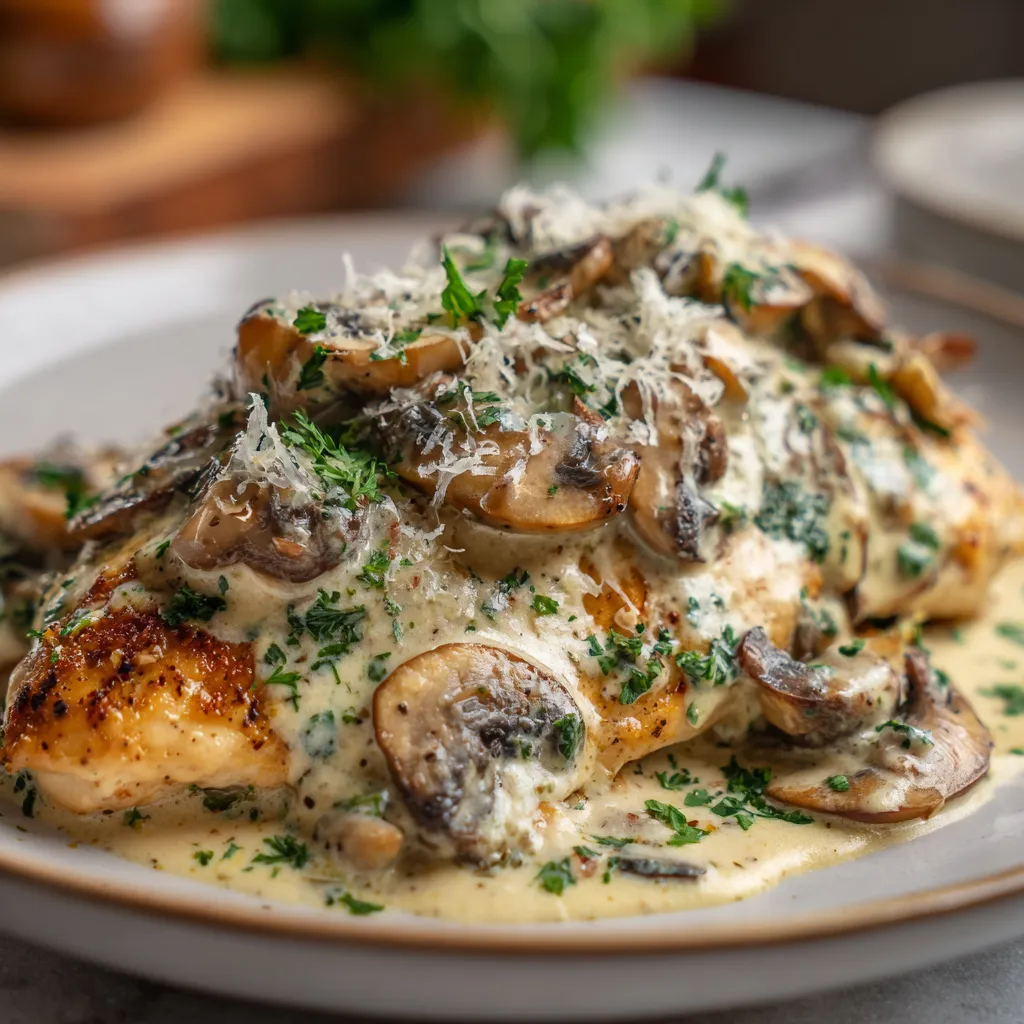 Creamy Mushroom Chicken
