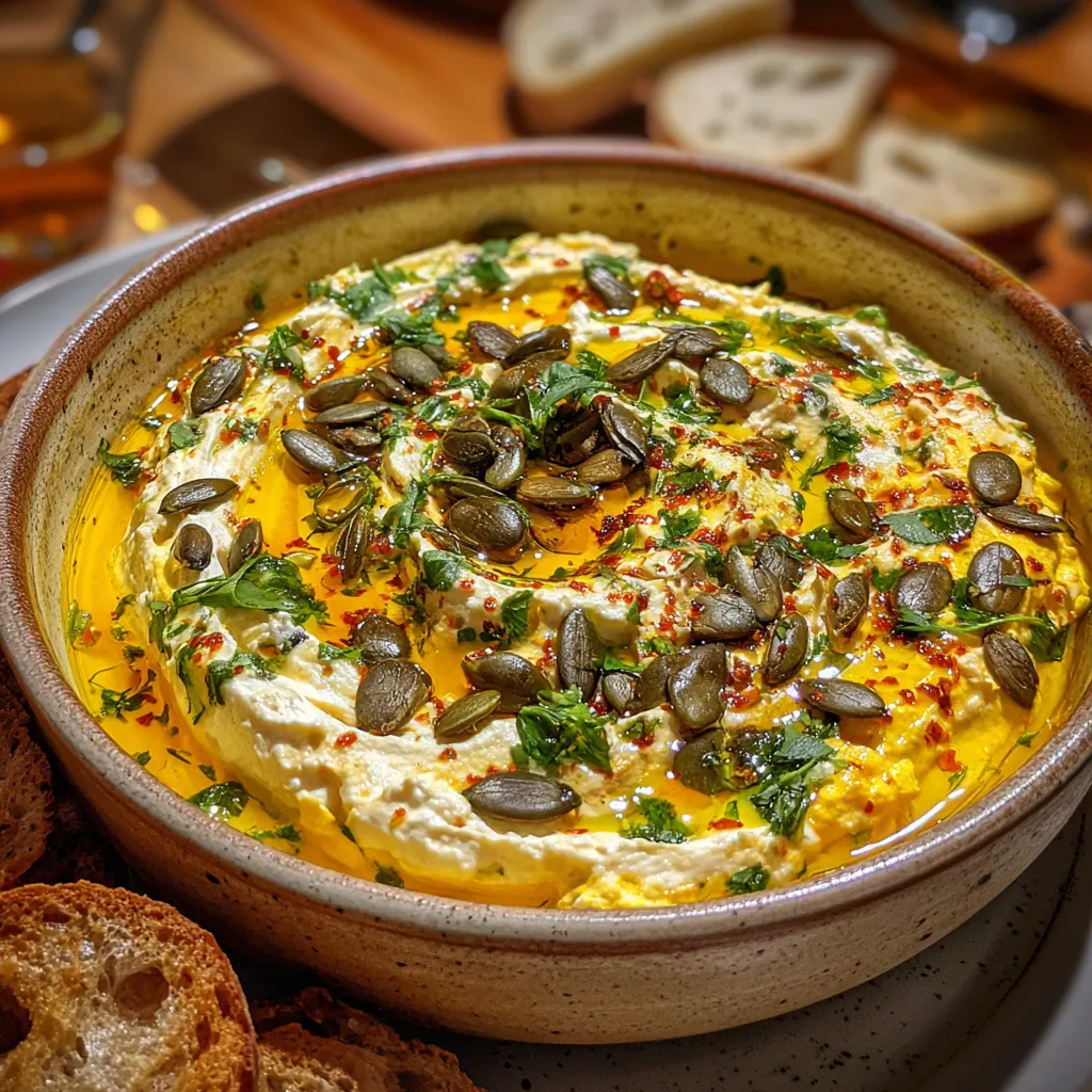 Creamy Pumpkin Whipped Feta Dip: Your New Go-To!