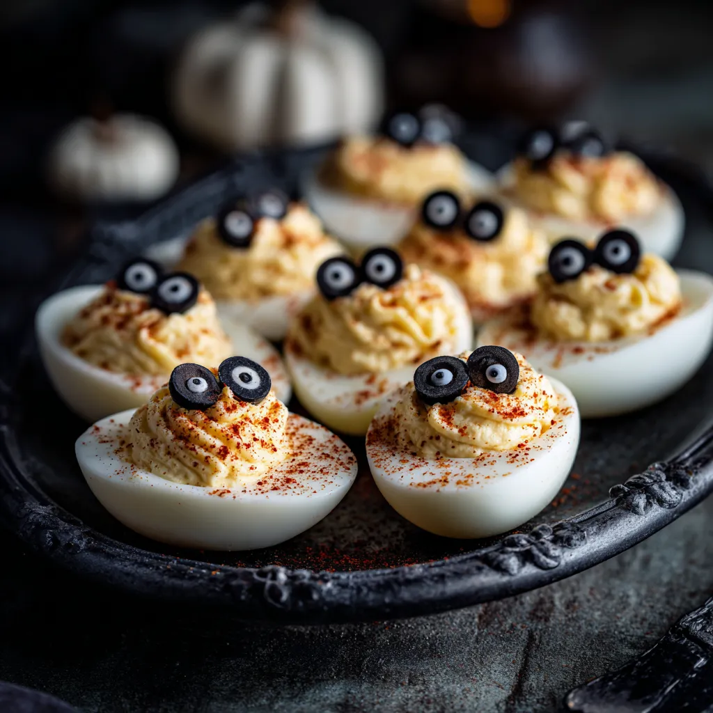Creepy Deviled Eggs: Spooky Halloween Bites Revealed!