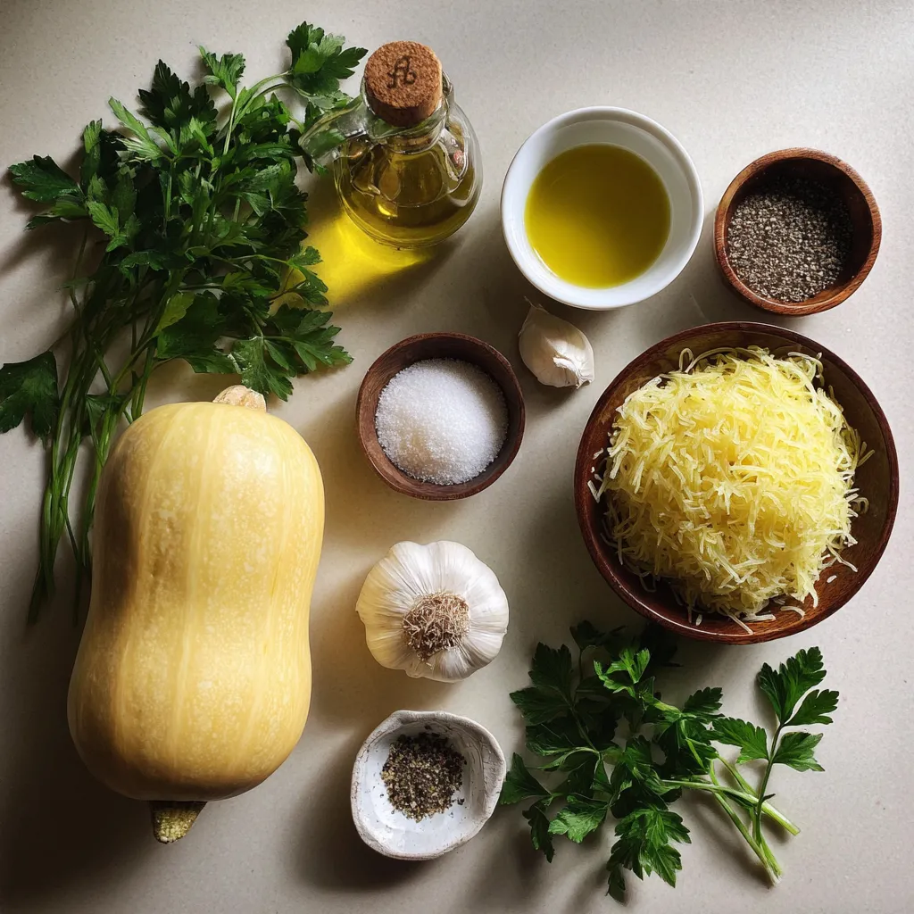Garlic Parmesan Spaghetti Squash