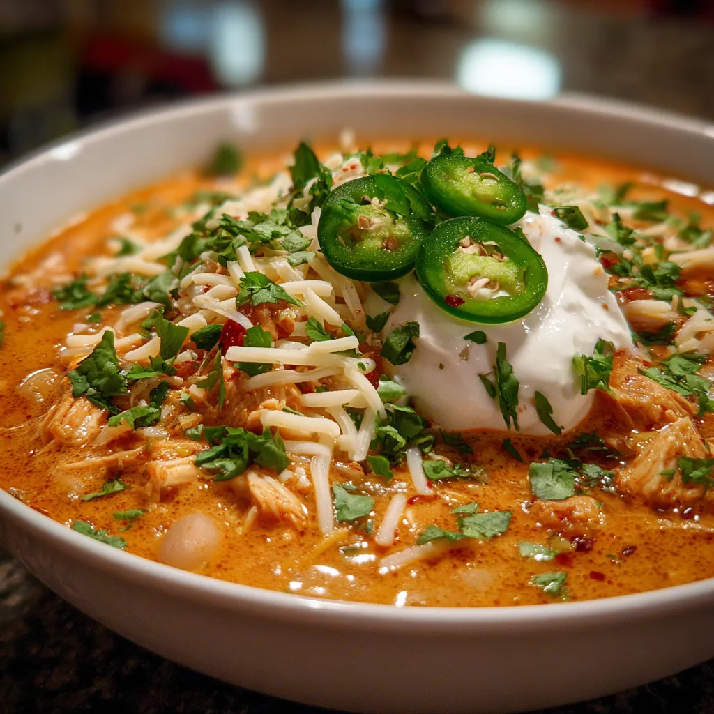 Gochujang White Chicken Chili