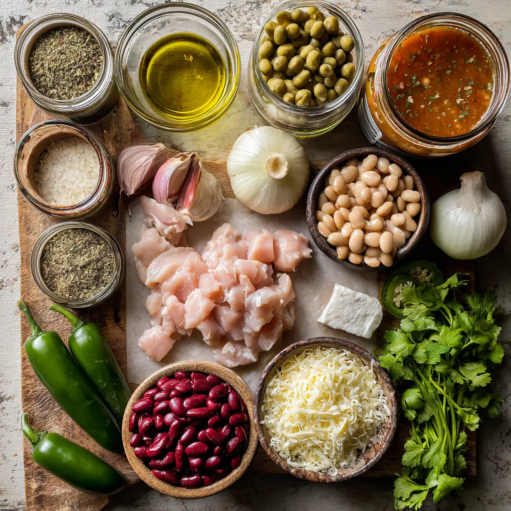 Gochujang White Chicken Chili