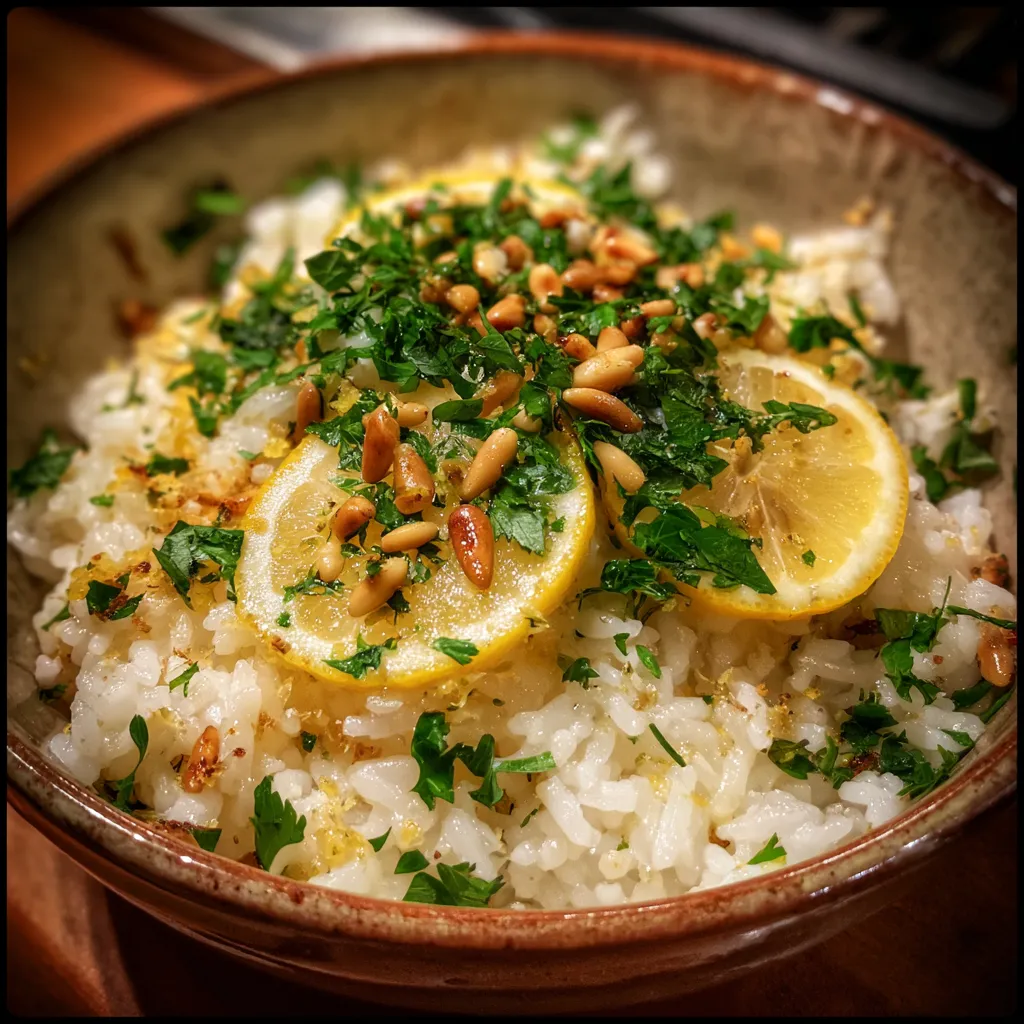Mediterranean Lemon Rice: Taste Paradise Now!