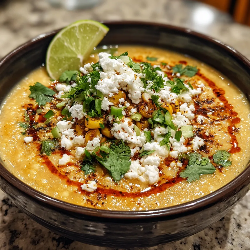 Mexican Street Corn Soup
