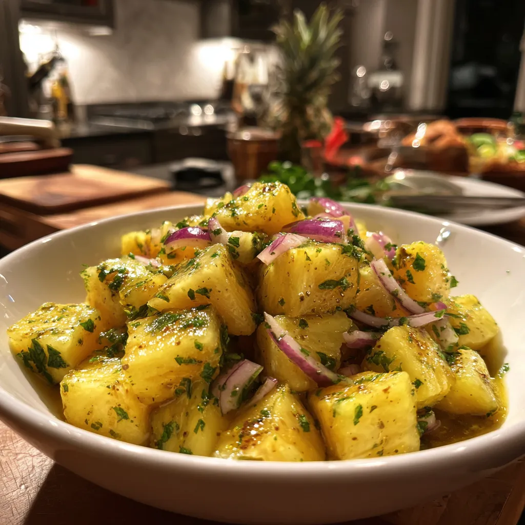 Pineapple Cucumber Salad: Refreshing summer recipe!