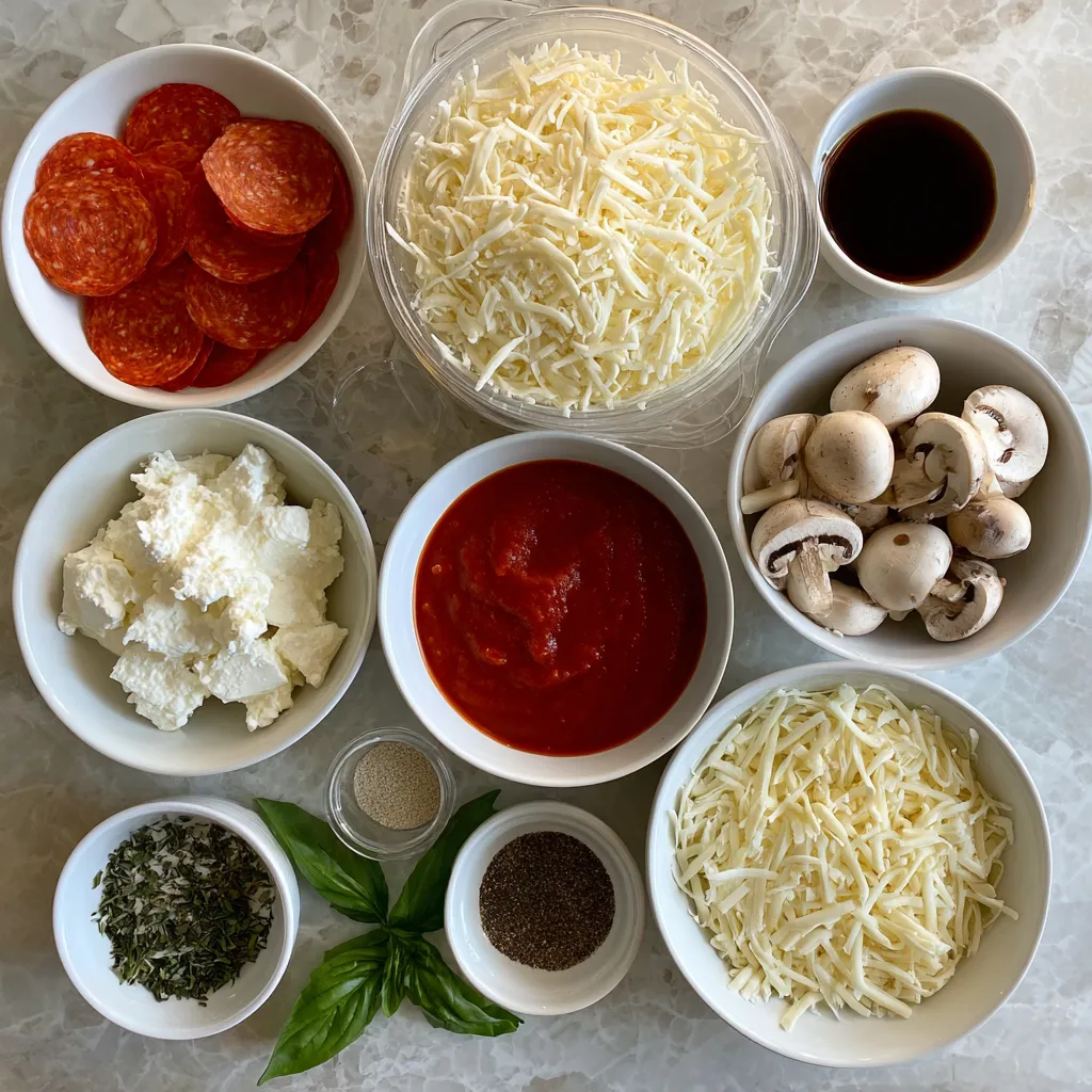 Pizza Style Cottage Cheese Bake