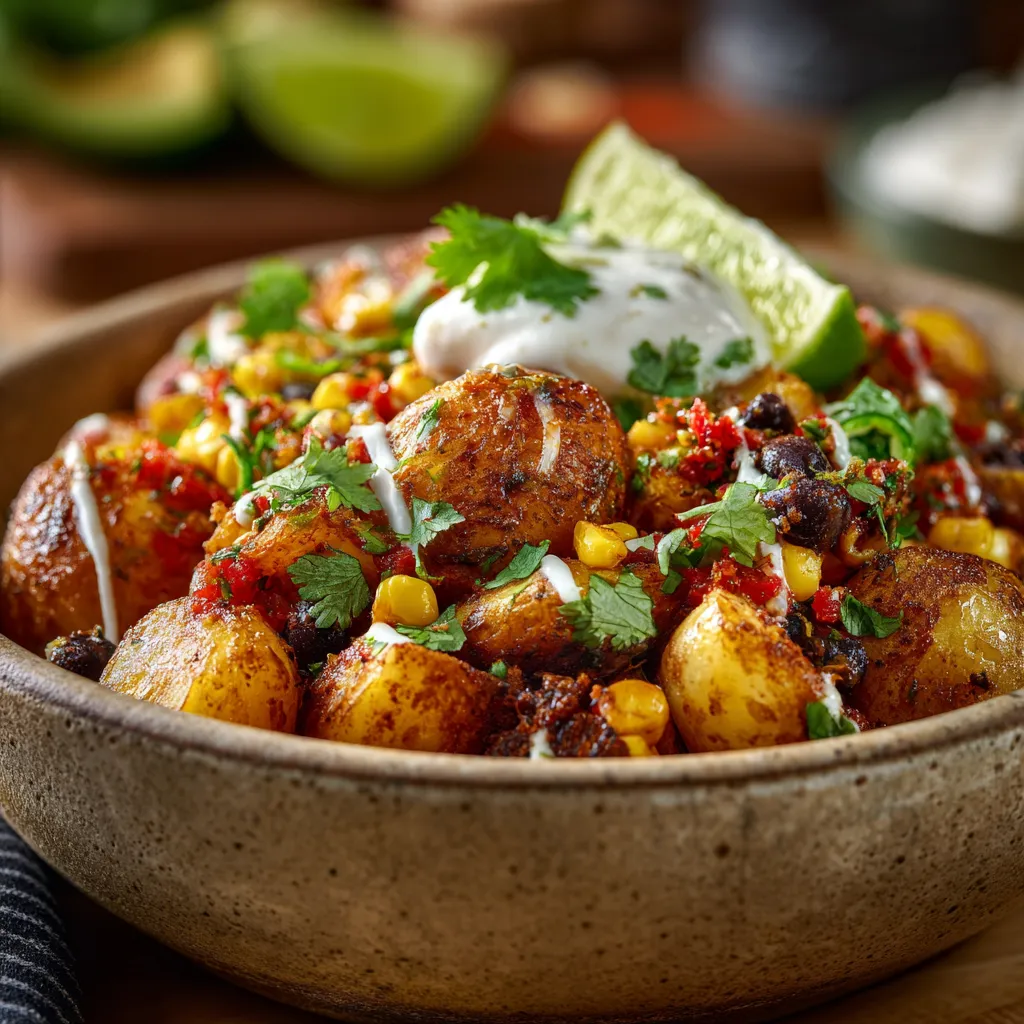 Potato Taco Bowl