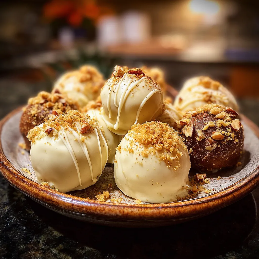 Pumpkin Cheesecake Truffles: Indulge in Delicious Fall Bites!