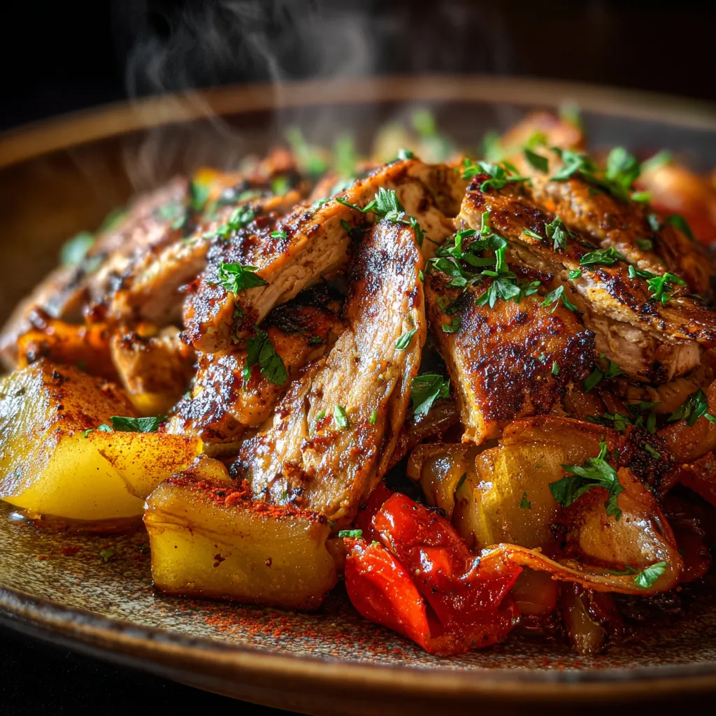 Sheet Pan Chicken Shawarma