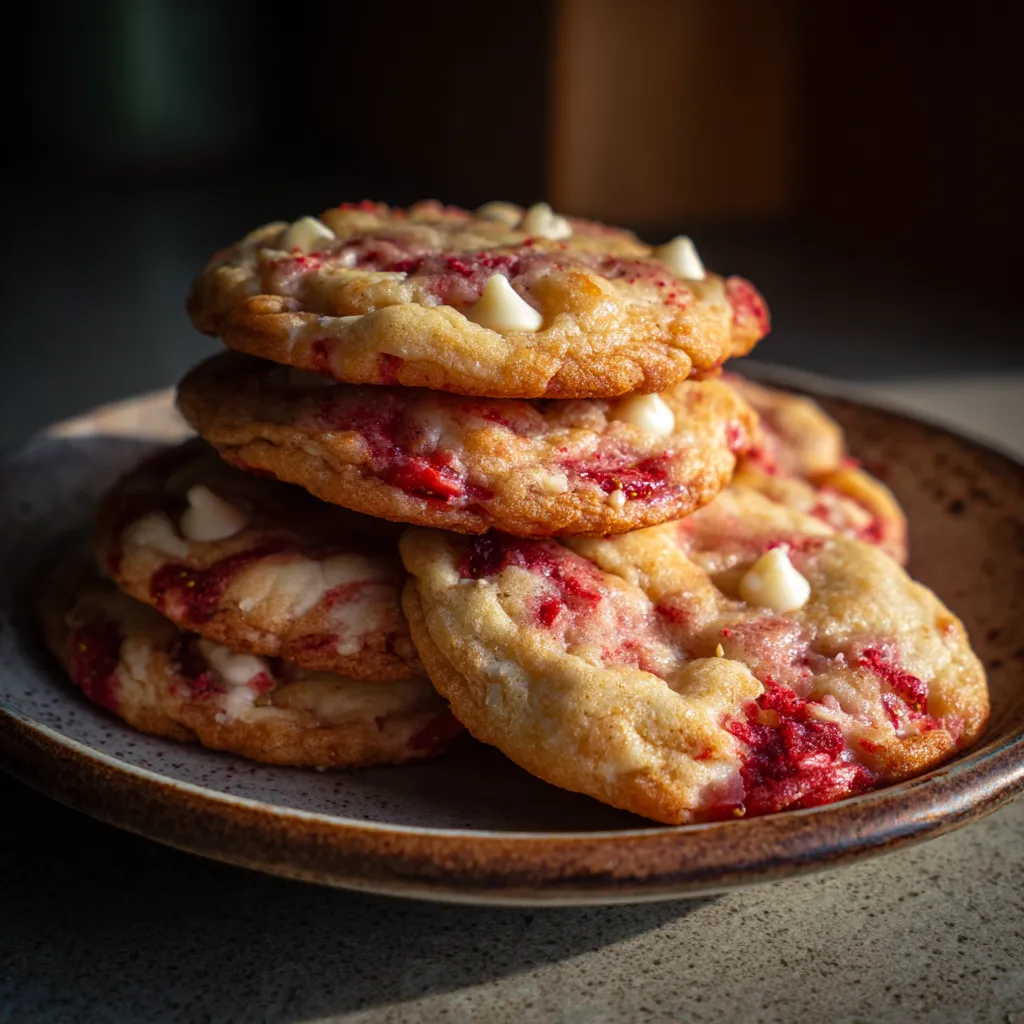 Strawberry Cheesecake Cookies: A Sweet & Easy Treat!
