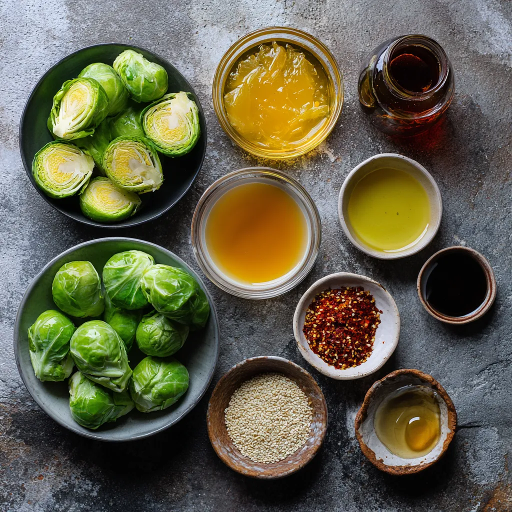 Sweet and Sour Brussels Sprouts