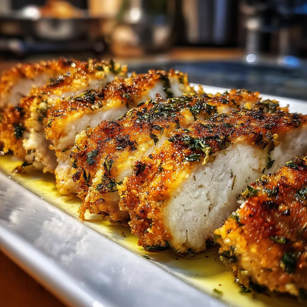 Garlic Parmesan Chicken Bake