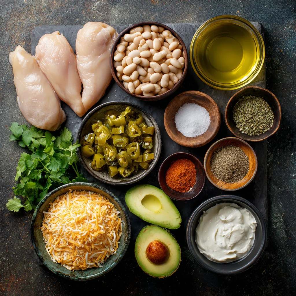 cozy slow cooker white chicken chili